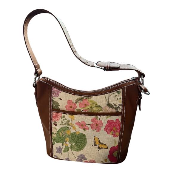 Giani Bernini Floral Print Handbag - Picture 2 of 10